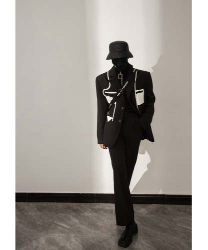 【23s August.】Stitching Casual Jacket-IYAMIUIO