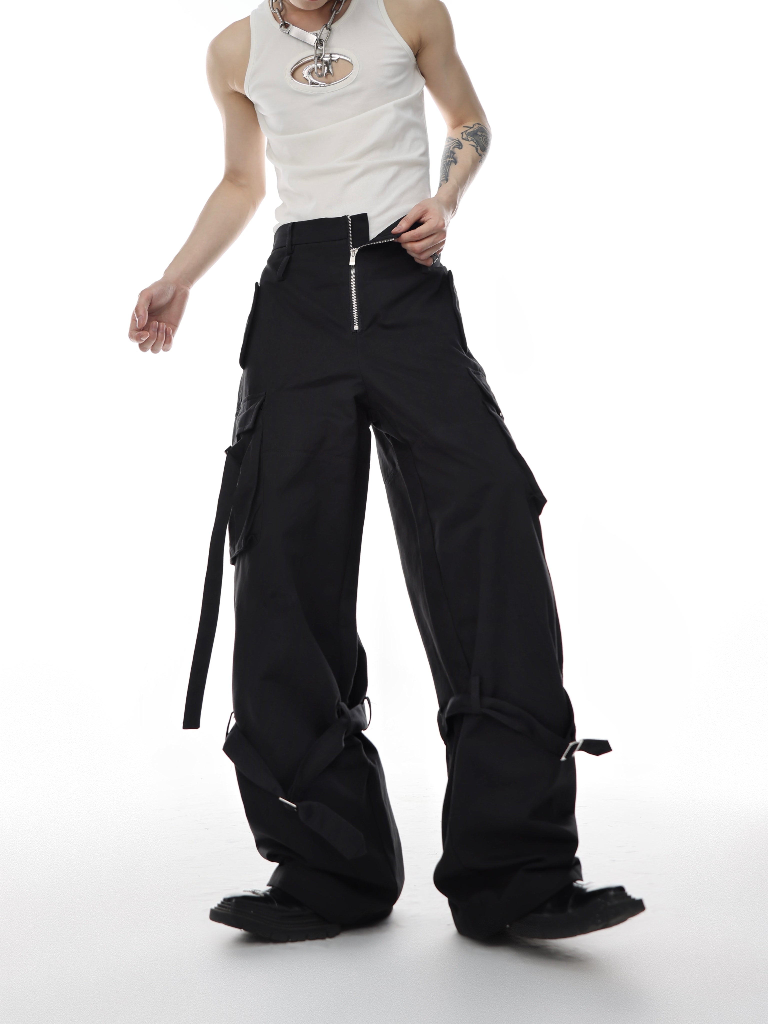 【23s May.】Multi Pocket Trousers-IYAMIUIO