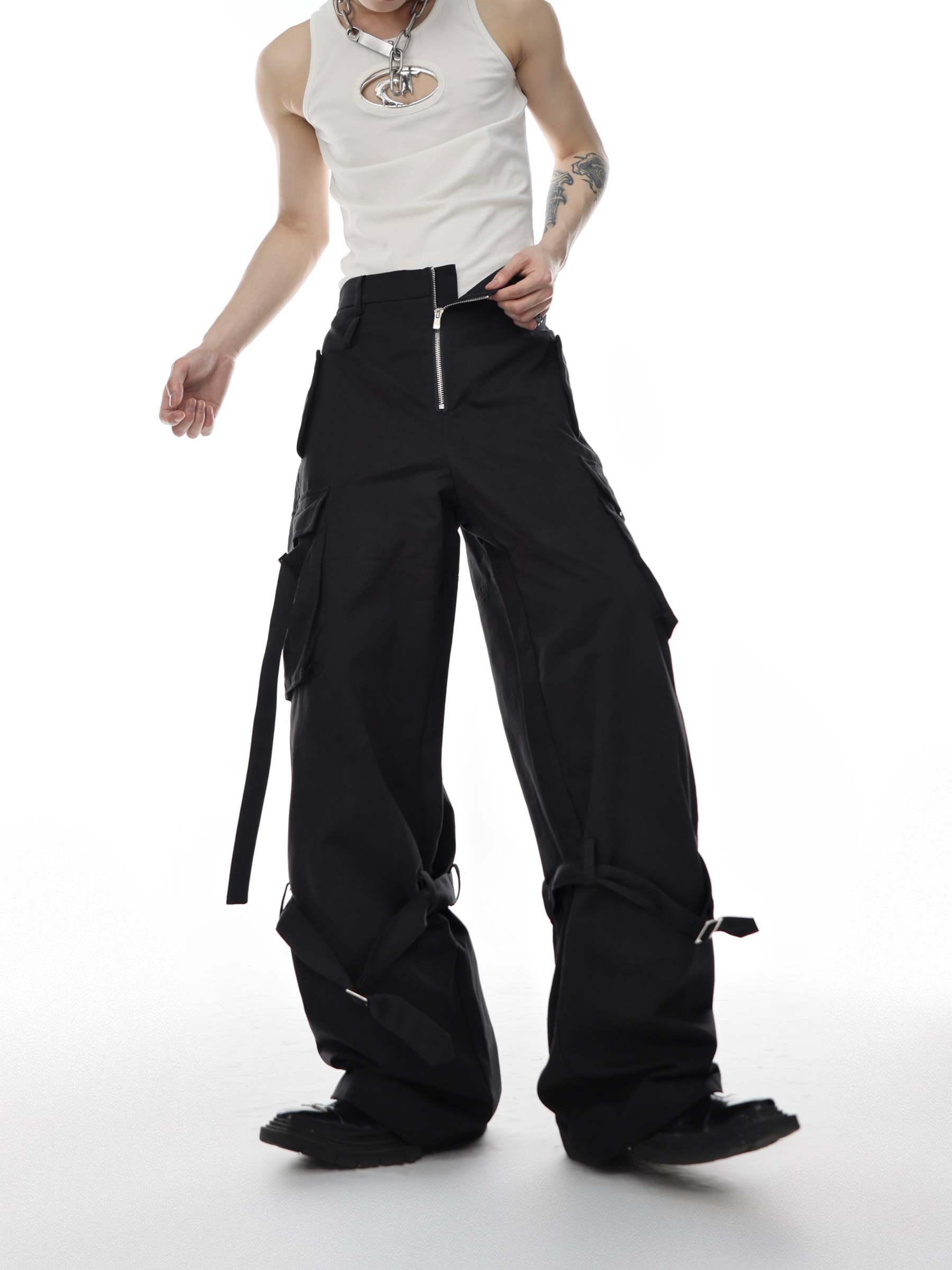 【23s May.】Multi Pocket Trousers-IYAMIUIO