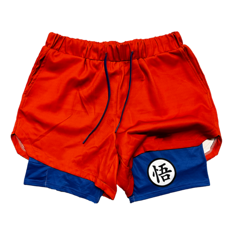 Saiyan Training Performance Shorts - Dragon Ball-IYAMIUIO