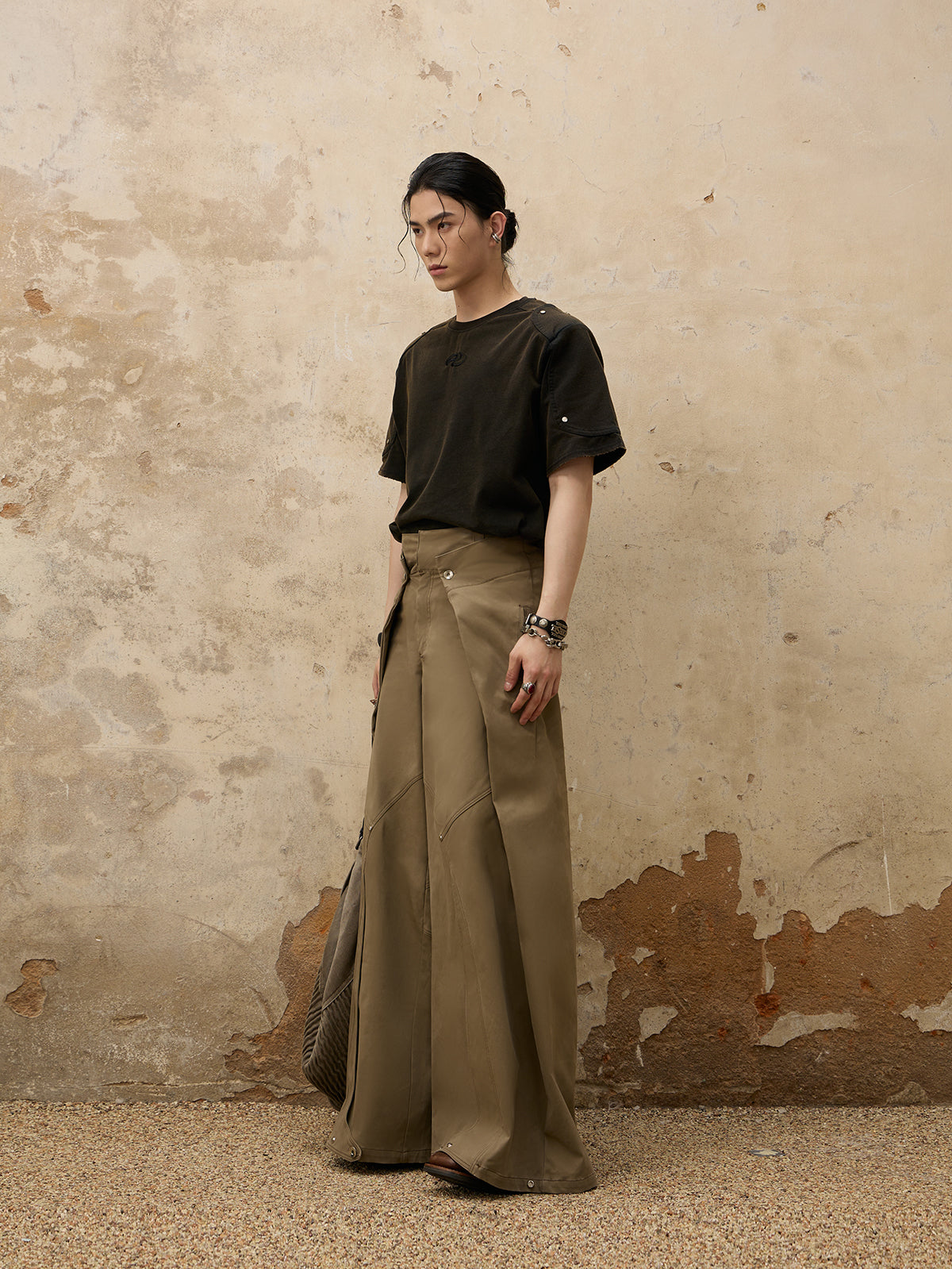 Personsoul Max Fold Trousers-IYAMIUIO