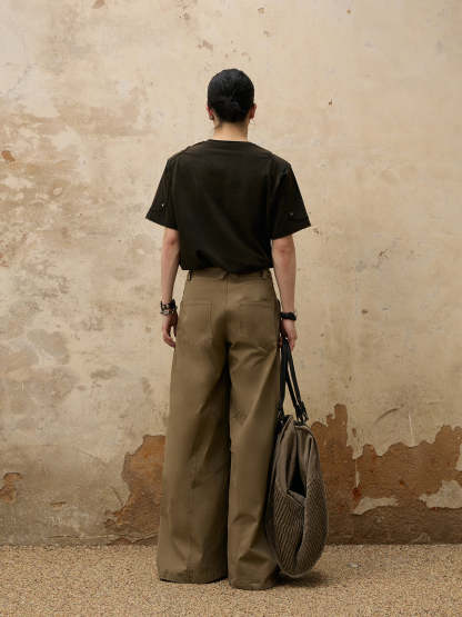 Personsoul Max Fold Trousers-IYAMIUIO