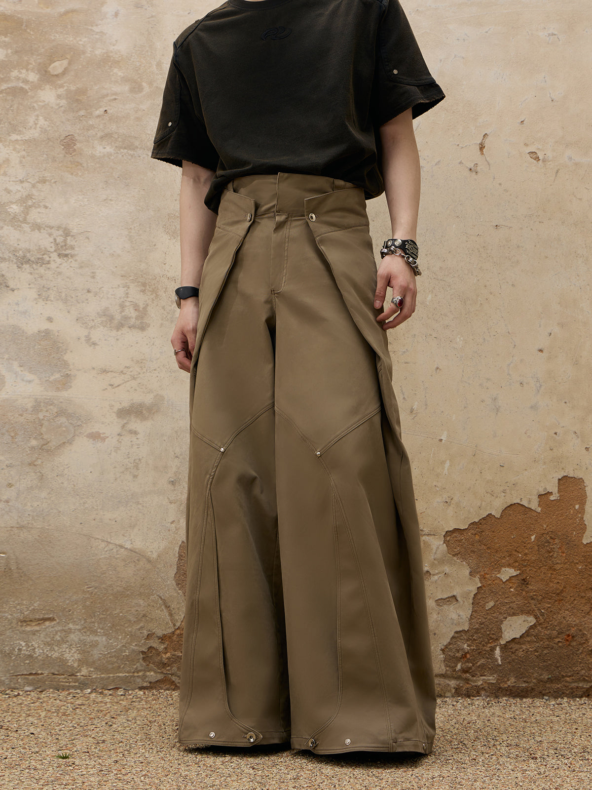 Personsoul Max Fold Trousers-IYAMIUIO