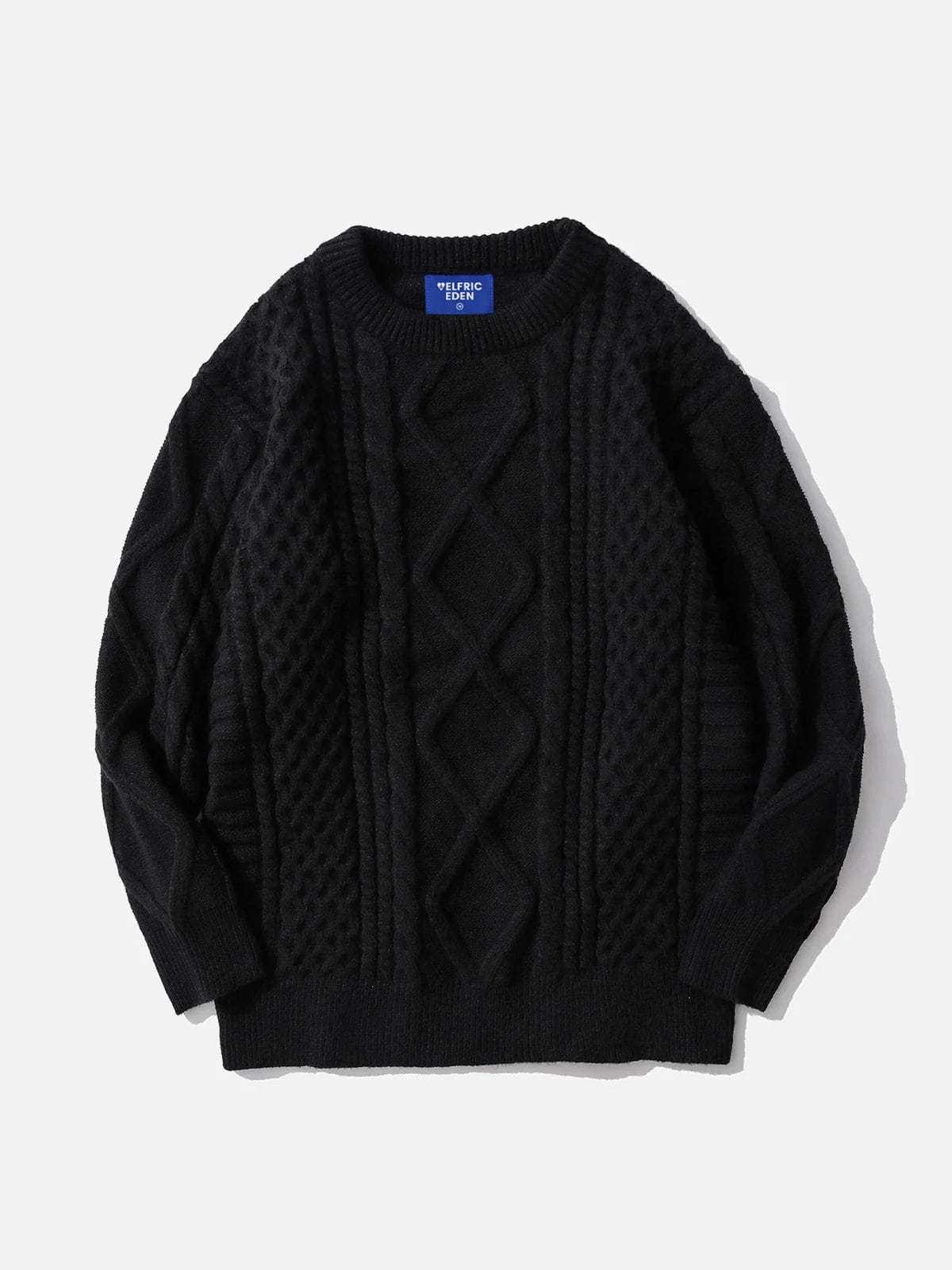 Aelfric Eden Retro Rory Gilmore Knit Sweater[Recommended by@juicyjrock]-IYAMIUIO