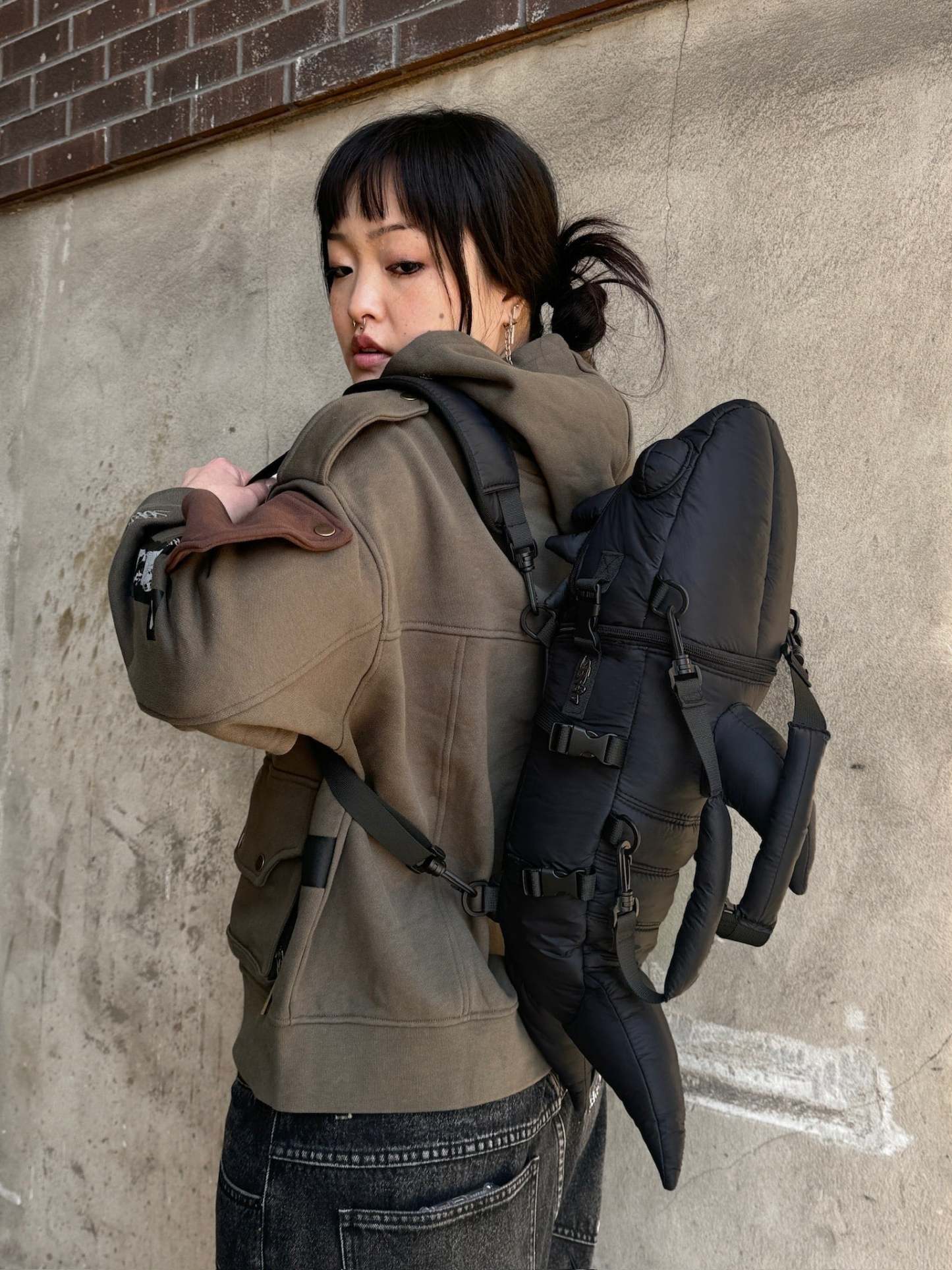 "SHARK" Bag-IYAMIUIO