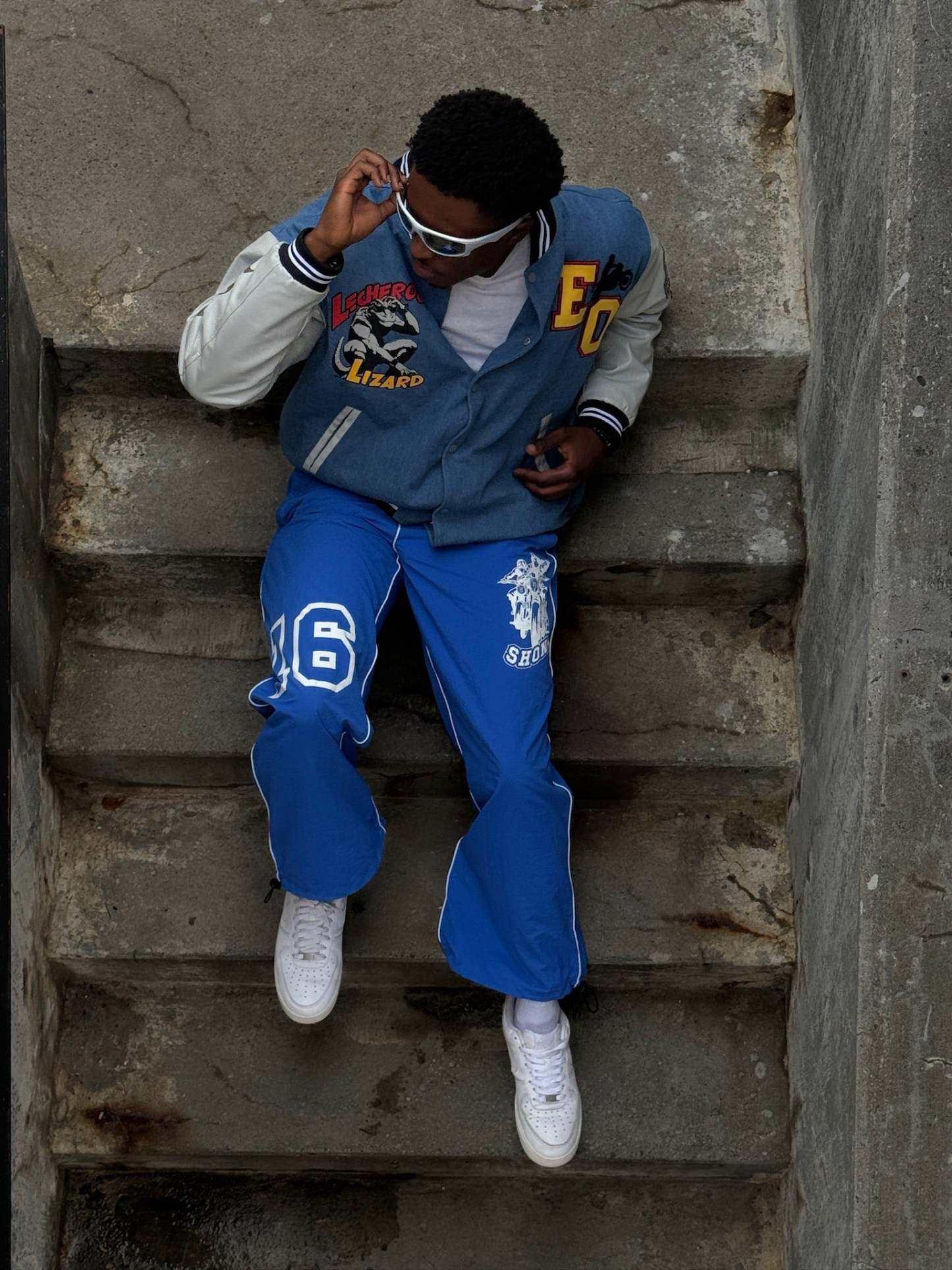 "Sensei" Parachute Pants-IYAMIUIO