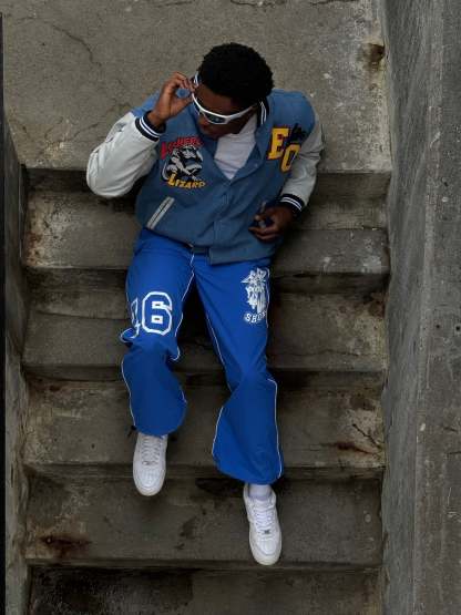 "Sensei" Parachute Pants-IYAMIUIO