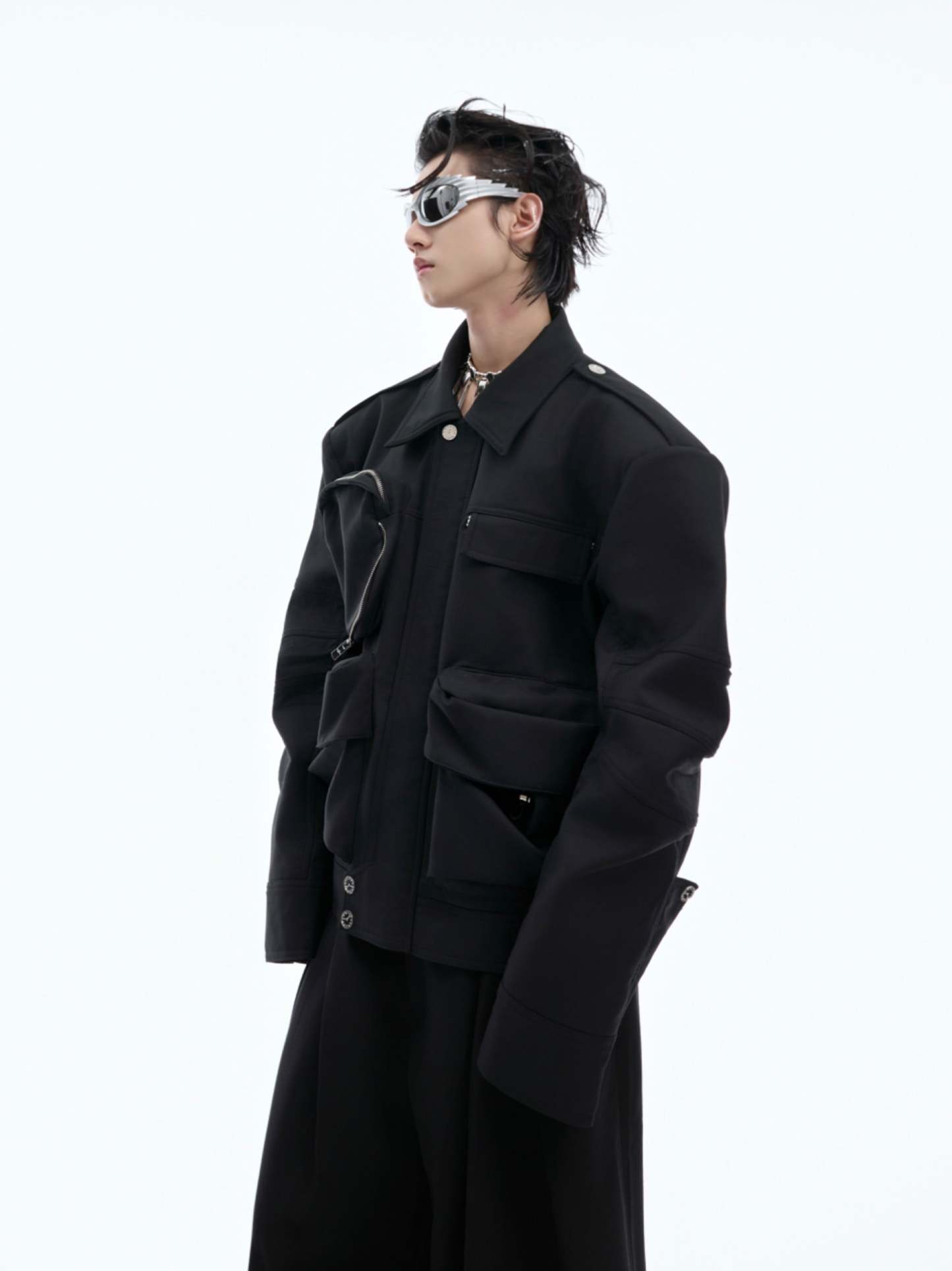 【24s Oct.】Heavy Duty Multi-pocket Functional Work Jacket-IYAMIUIO