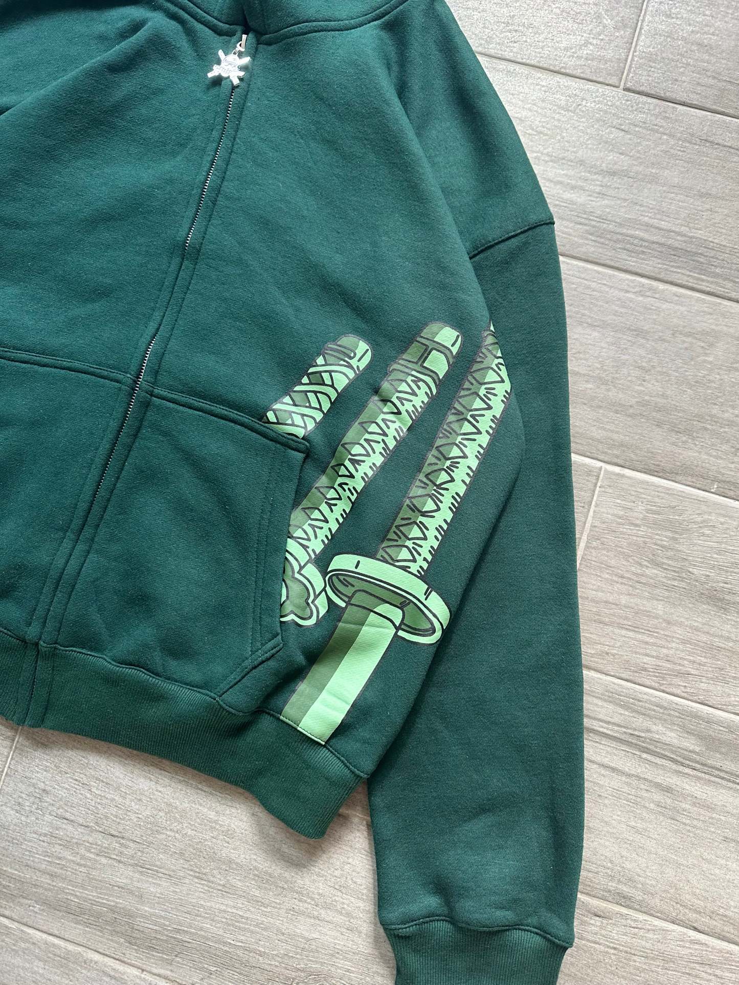 ZORO ZIP-UP (OVERSIZED)-IYAMIUIO