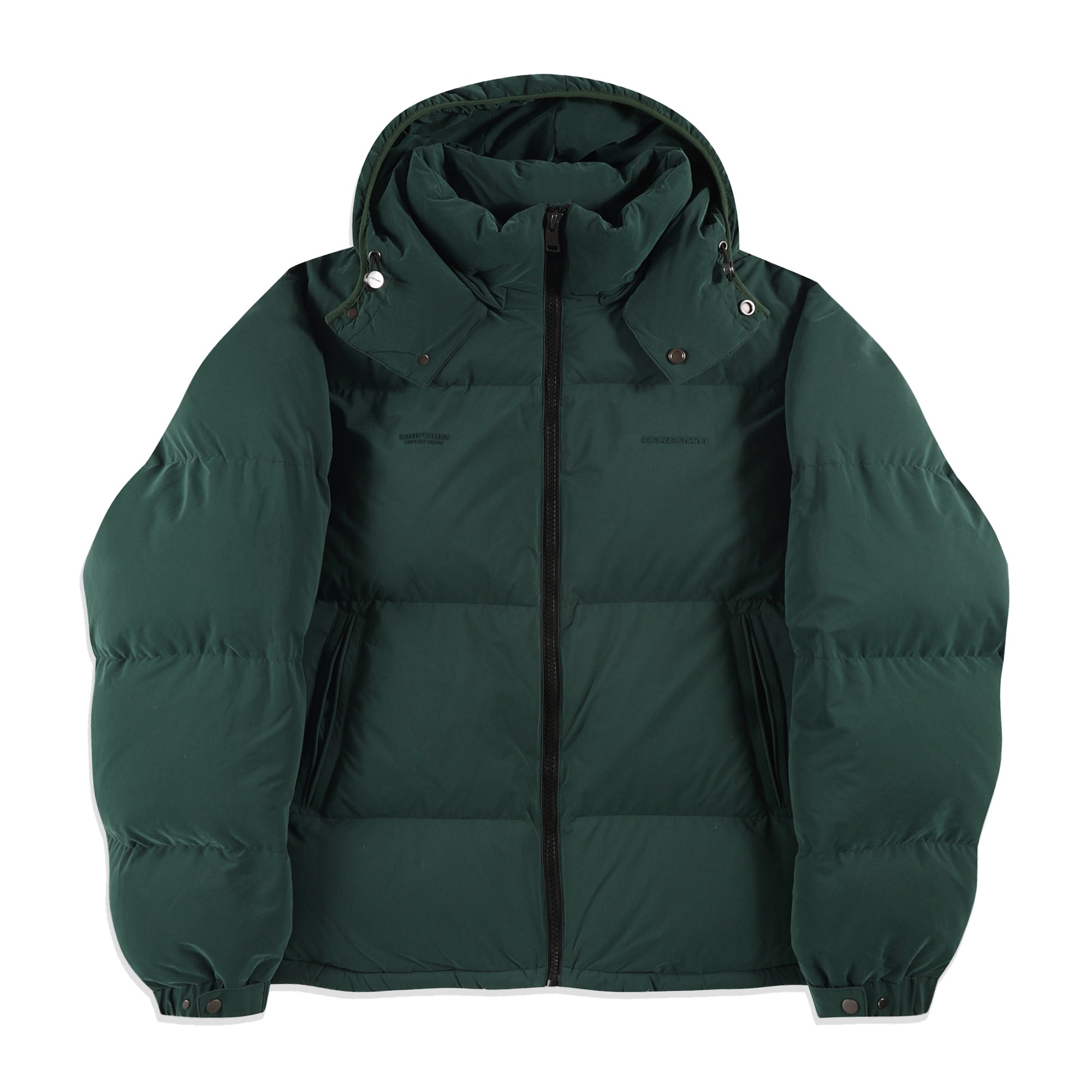 GREEN RHINESTONE PUFFER-IYAMIUIO