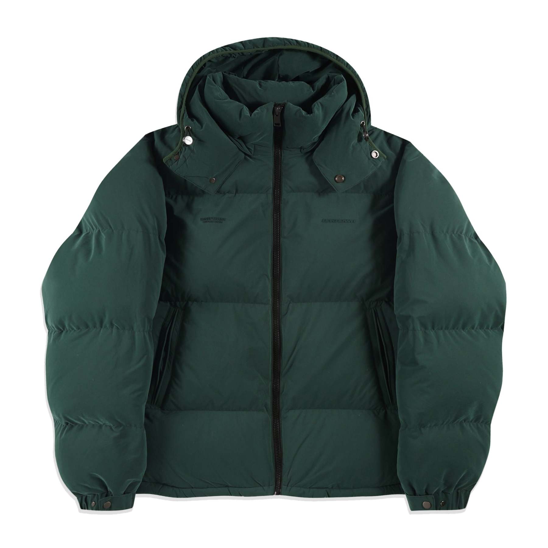 GREEN RHINESTONE PUFFER-IYAMIUIO