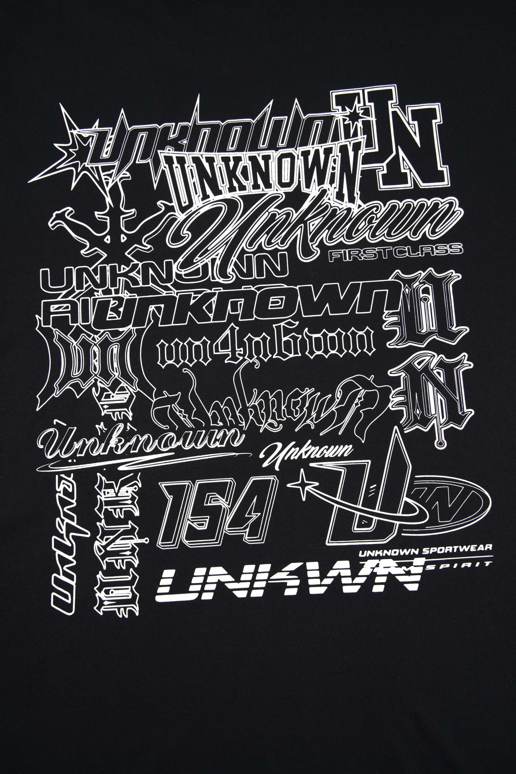 BLACK MULTI LOGO TEE-IYAMIUIO