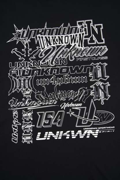 BLACK MULTI LOGO TEE-IYAMIUIO