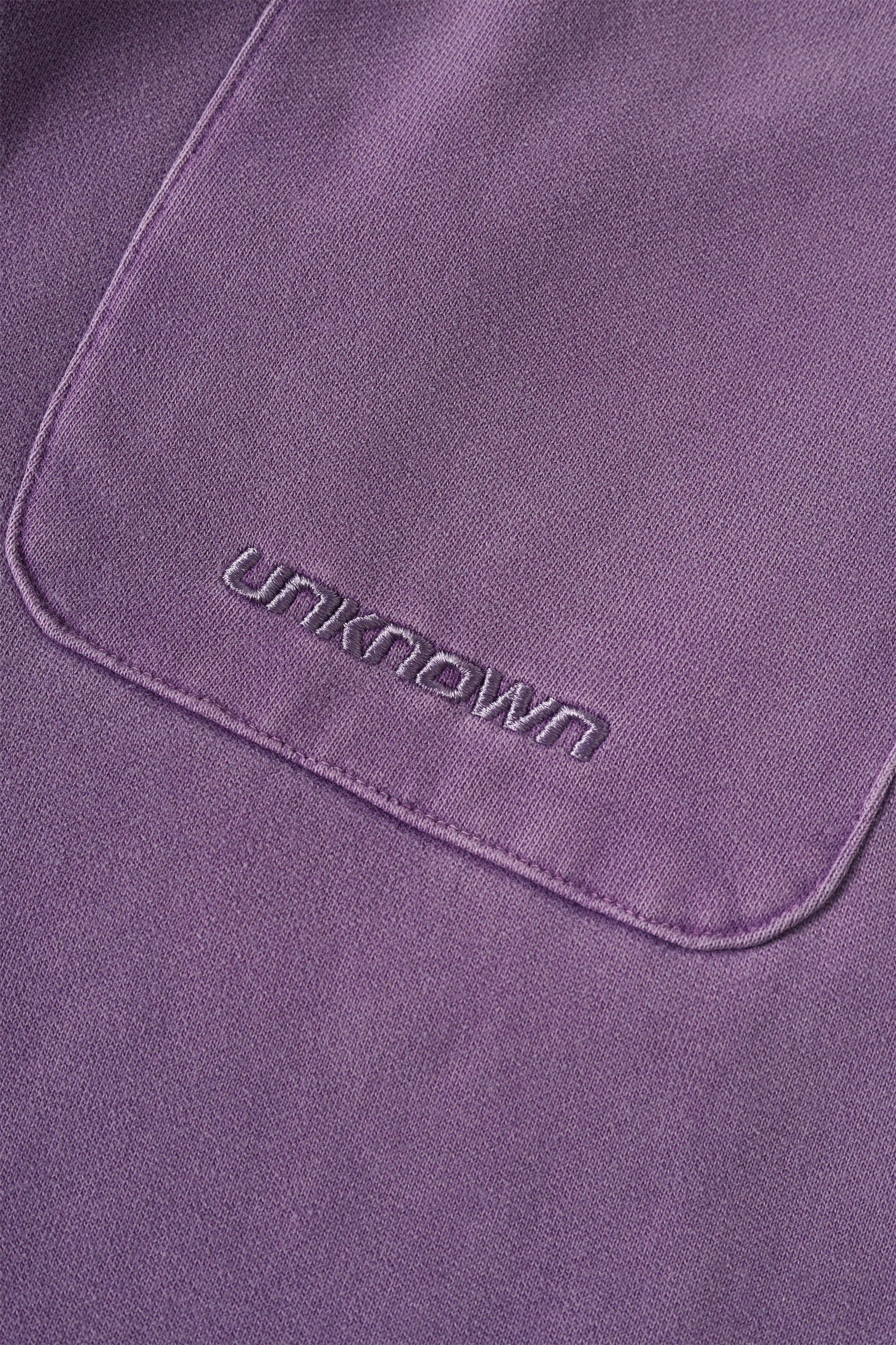 WASHED PURPLE RHINESTONE JOGGERS-IYAMIUIO