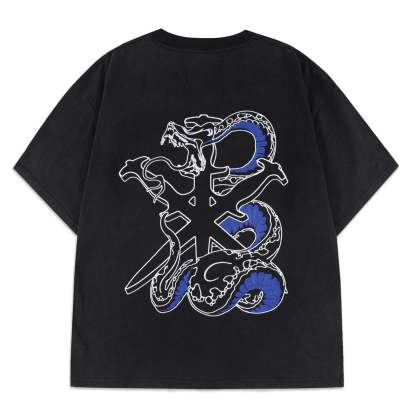 SNAKE & DAGGER TEE-IYAMIUIO