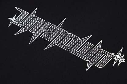 BLACK RHINESTONE TEE-IYAMIUIO