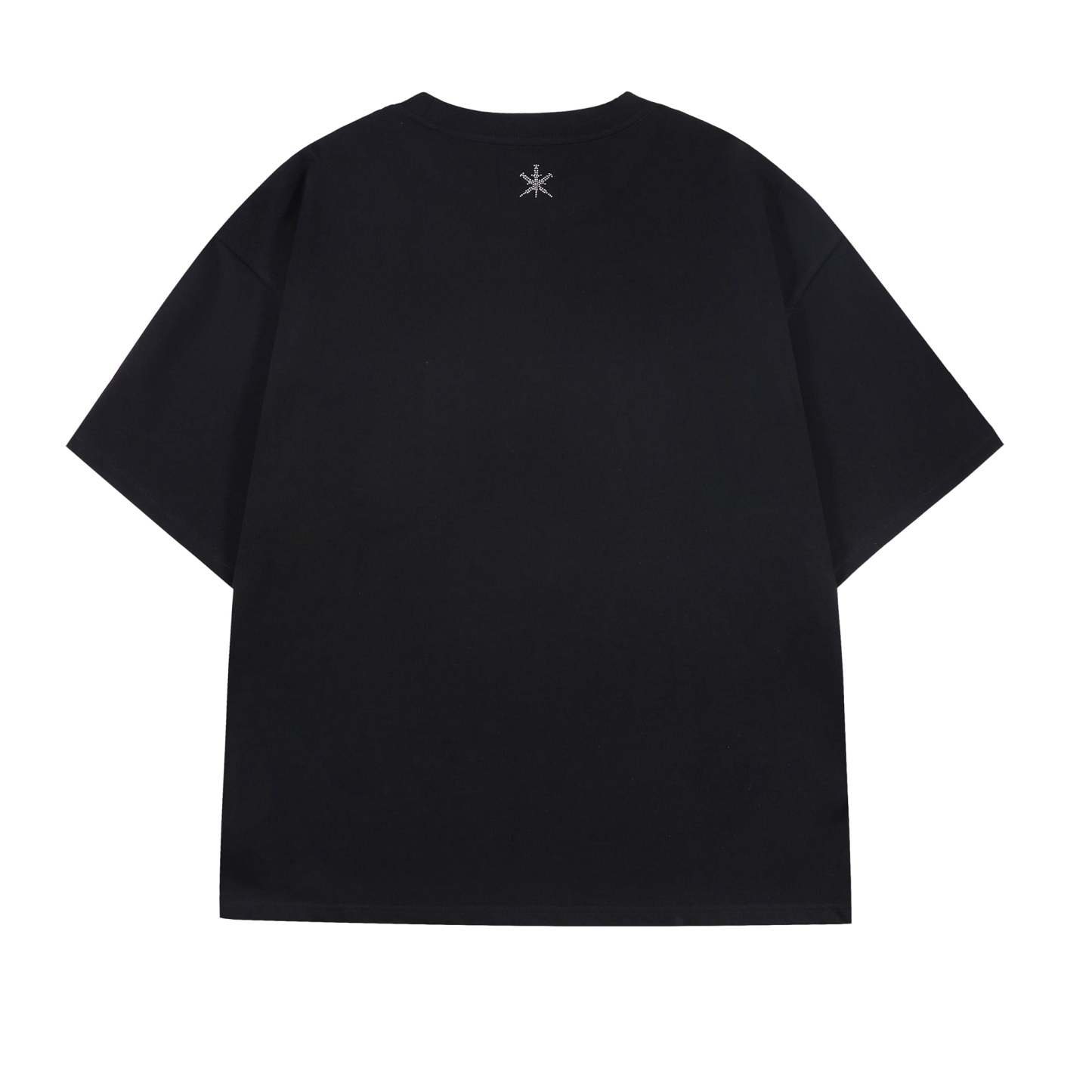 BLACK RHINESTONE TEE-IYAMIUIO