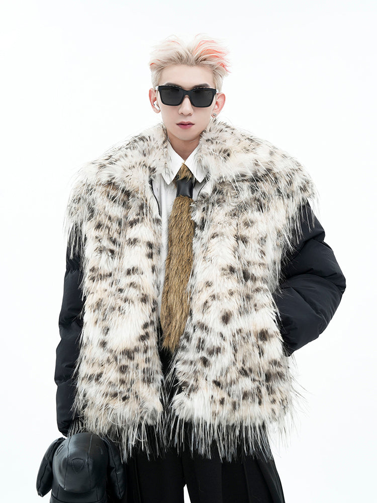 【24s January.】Reversible Faux Mink Fur Jacket-IYAMIUIO