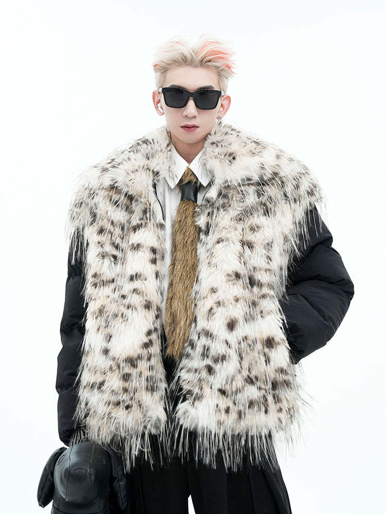 【24s January.】Reversible Faux Mink Fur Jacket-IYAMIUIO