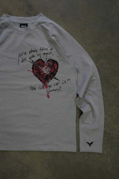 DEMONS L/S (IVORY)-IYAMIUIO