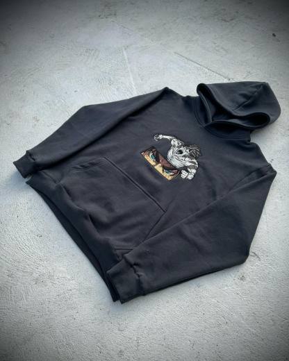 AOT-Embroidered Hoodie-IYAMIUIO