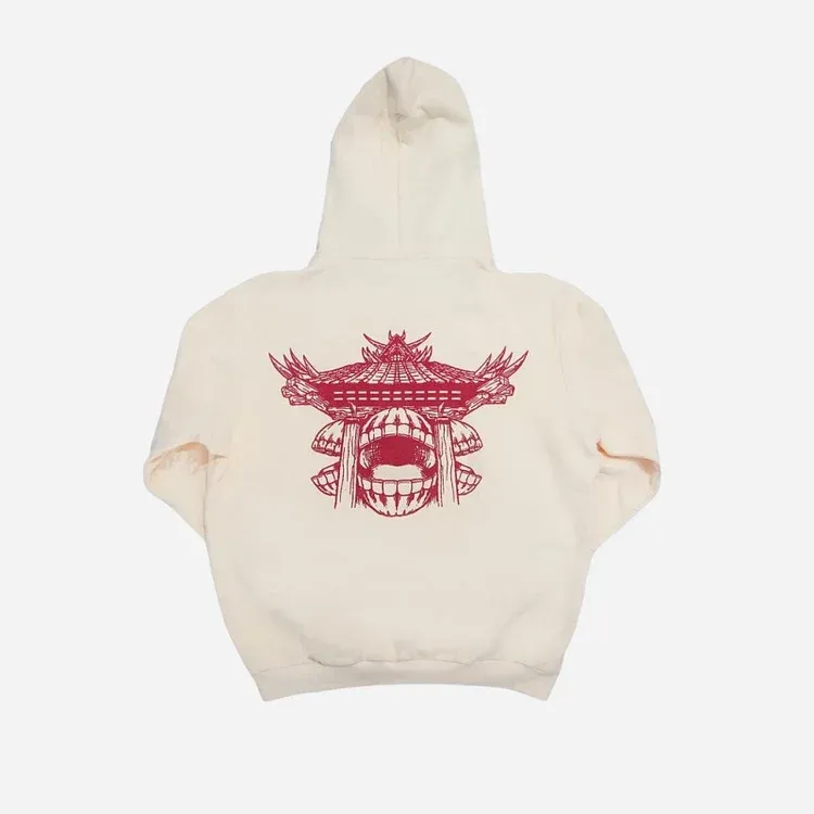 Embroidered Hoodie - JJK-IYAMIUIO