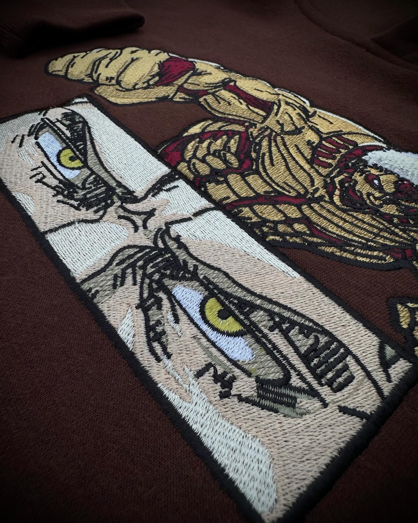 AOT-Embroidered Hoodie-IYAMIUIO