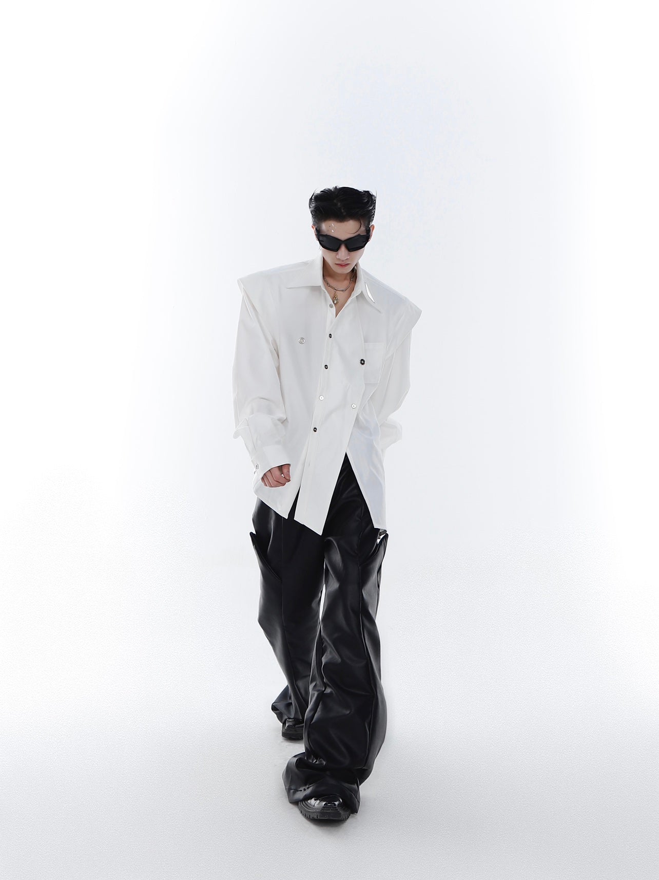 【23s Feb.】Original Shoulder Pad Shirt-IYAMIUIO