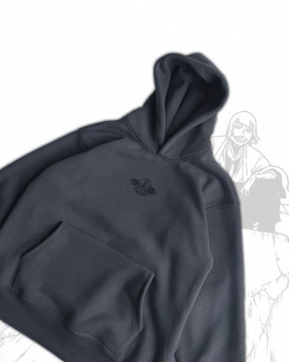 SHINJI MASK Embroidery Hoodie-Bleac.h-IYAMIUIO
