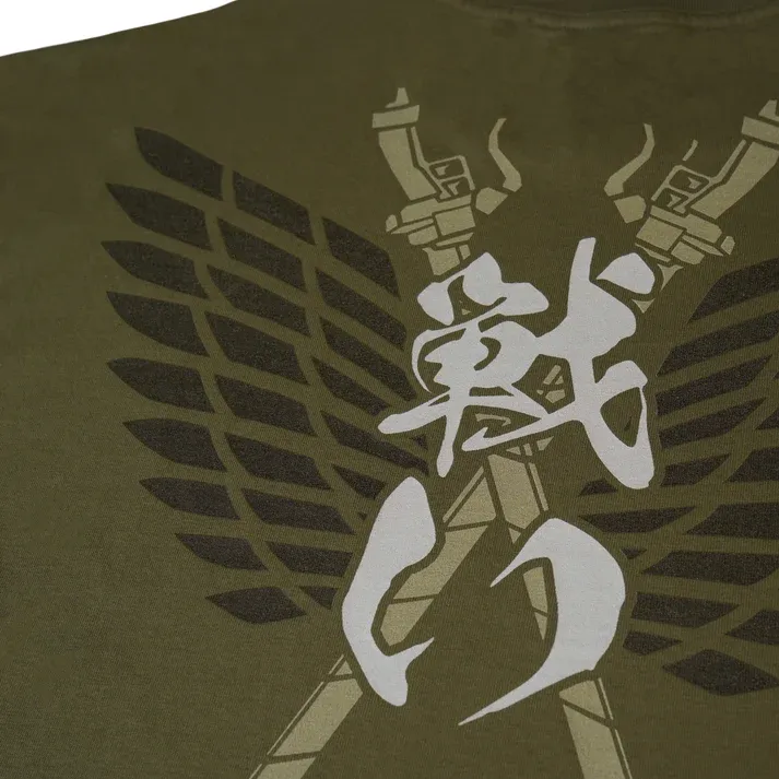 Wings of Freedom Tee-AOT-IYAMIUIO