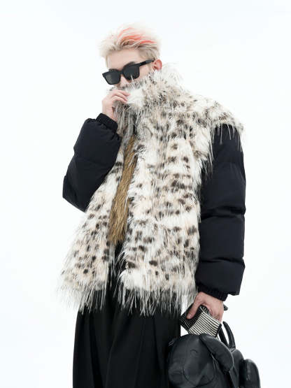 【24s January.】Reversible Faux Mink Fur Jacket-IYAMIUIO