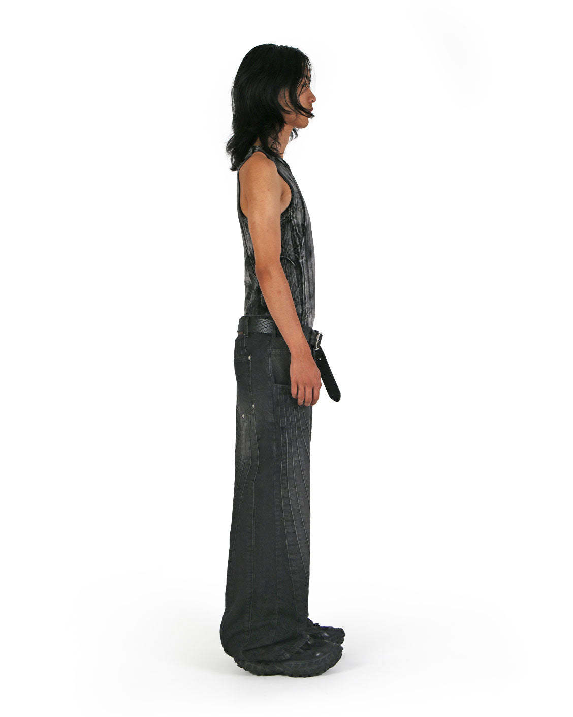 Brushed Tank Top-IYAMIUIO