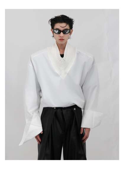 V-shaped Shirt-IYAMIUIO