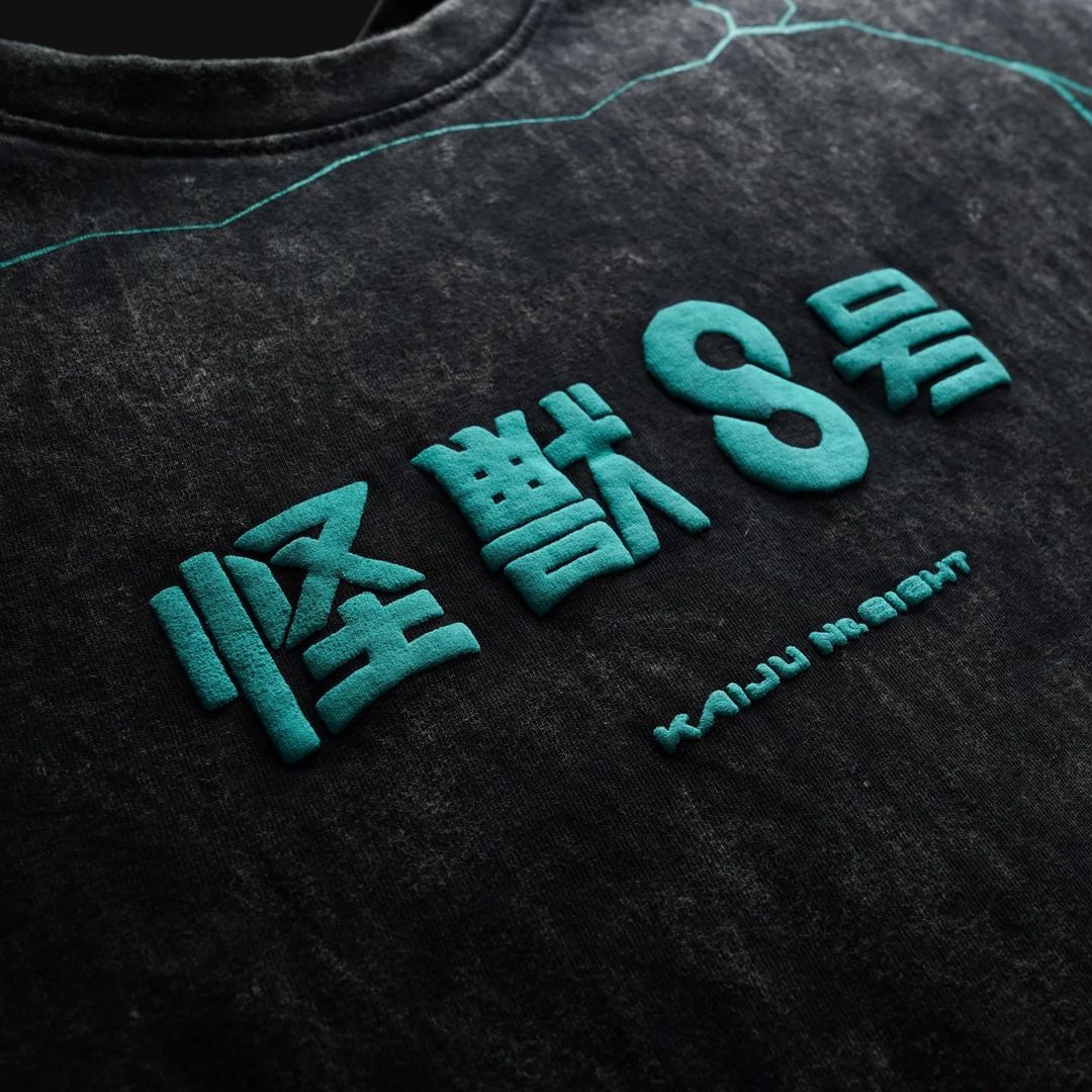 Kaiju No. 8 Vintage Puff Tee-IYAMIUIO