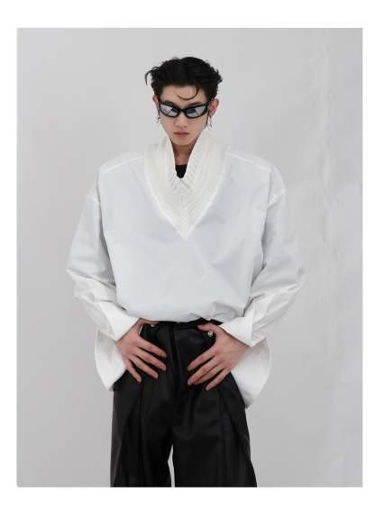 V-shaped Shirt-IYAMIUIO