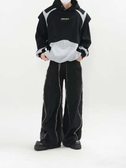 【24s Sep.】Metal Decor Hoodie Jacket-IYAMIUIO