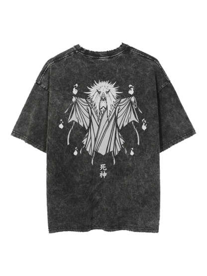 Seal Demon Vintage Oversize Tee - Naruto-IYAMIUIO