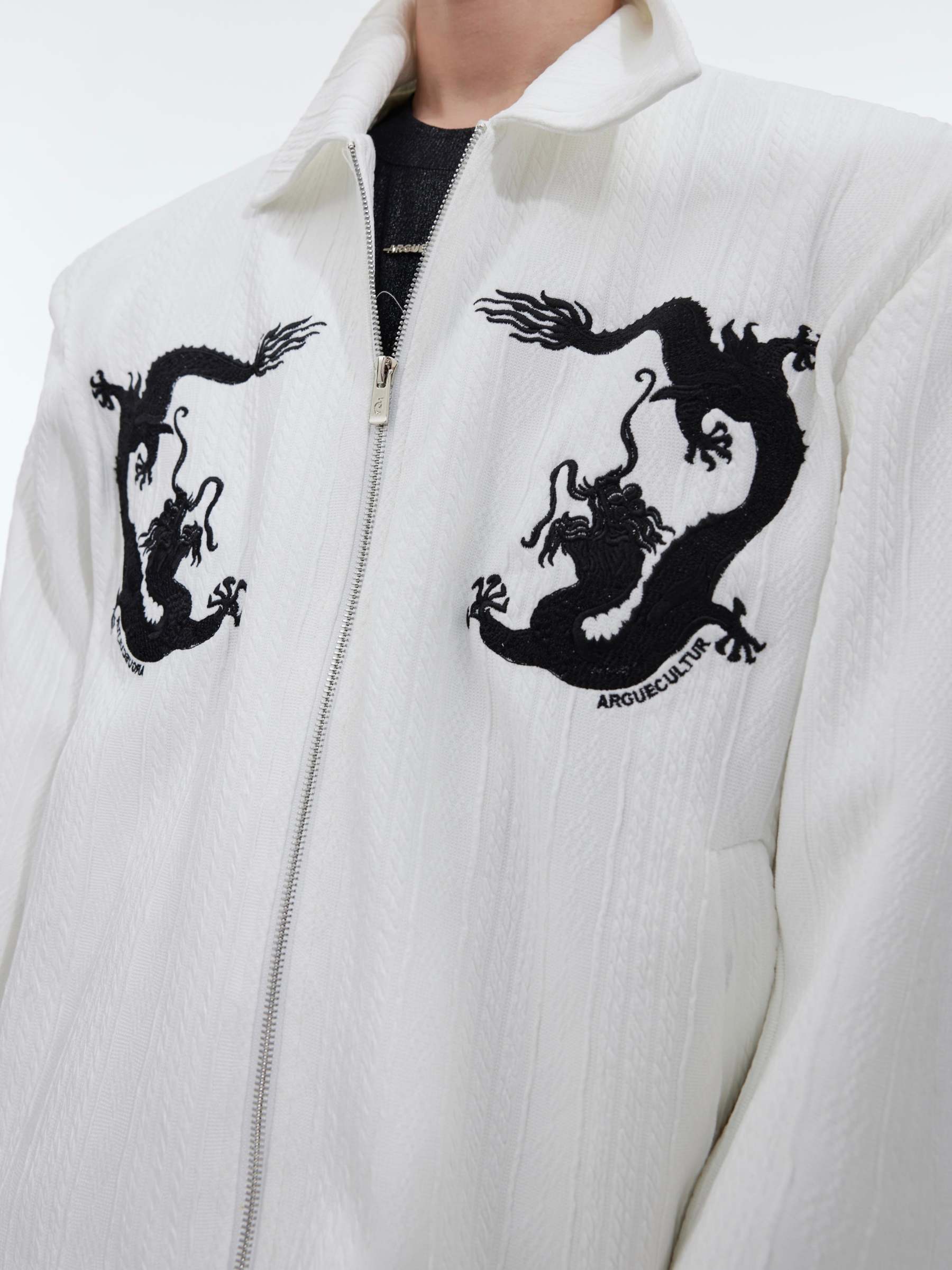 【24s February.】"Dragon" Pattern Simple Design Jacket-IYAMIUIO