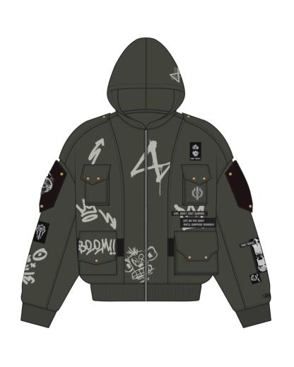 "LEAGUE" Hoodie-IYAMIUIO