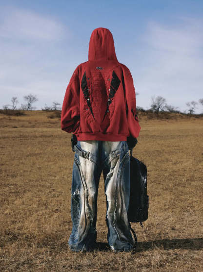 Racer Hoodie Jacket-IYAMIUIO