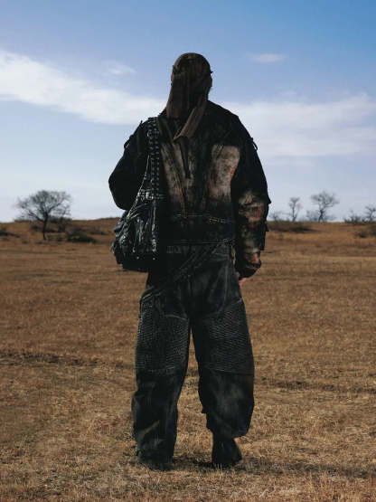 Dirty Wash Denim Jacket (only 60 pieces)-IYAMIUIO