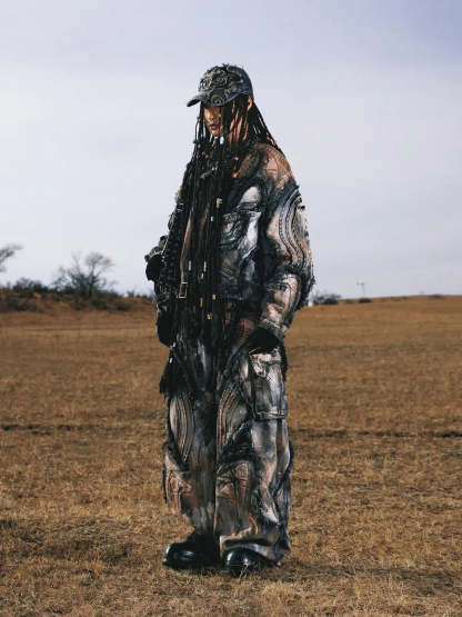 Graffiti Mud Wash Baggy Jeans (only 60 pieces)-IYAMIUIO