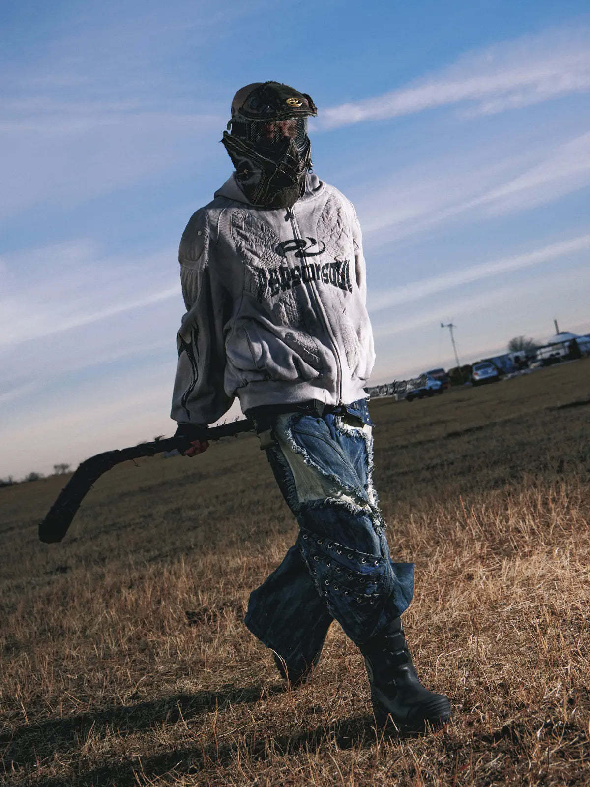 Racer Hoodie Jacket-IYAMIUIO