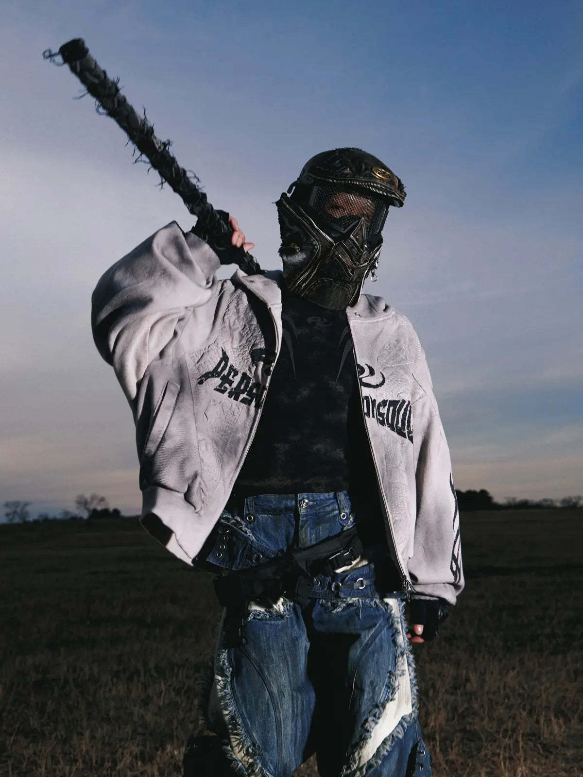 Racer Hoodie Jacket-IYAMIUIO