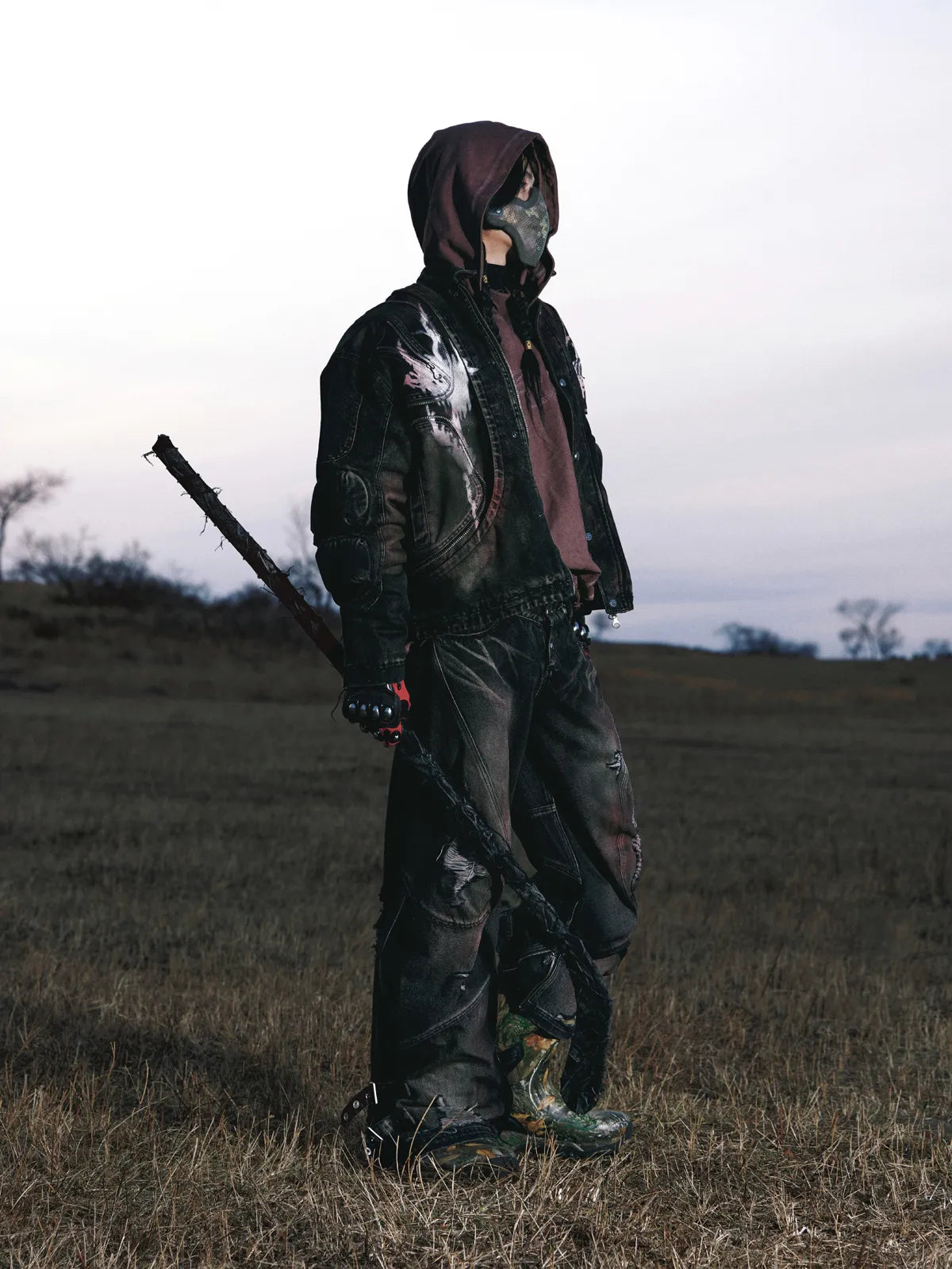 Scarlet Denim Jacket (only 60 pieces)-IYAMIUIO