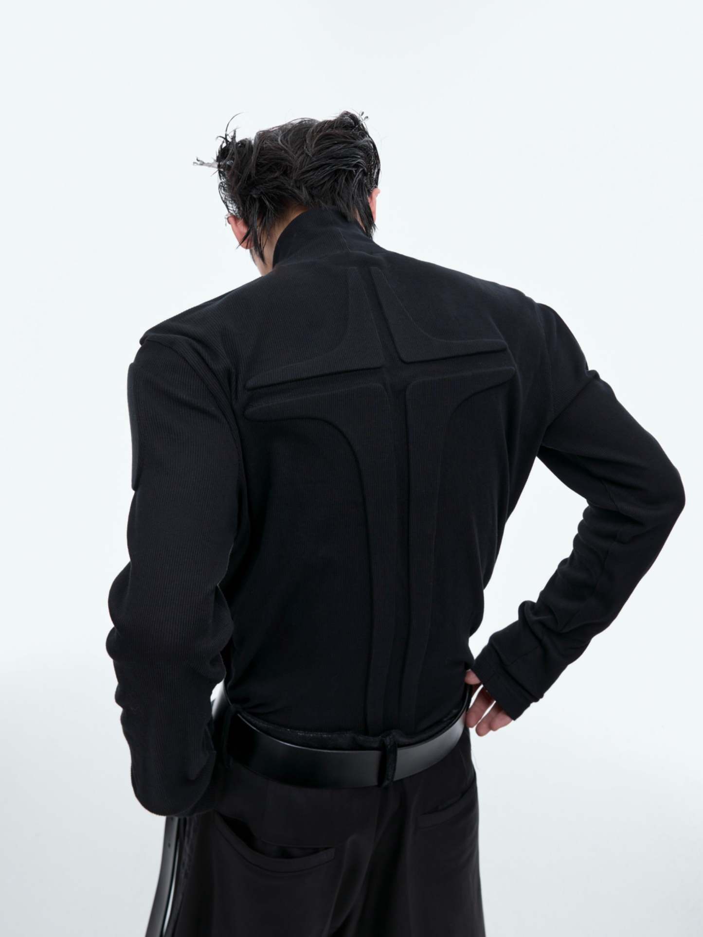 【24s Sep.】Armor Design High-neck Long-sleeved Bottoming Shirt-IYAMIUIO