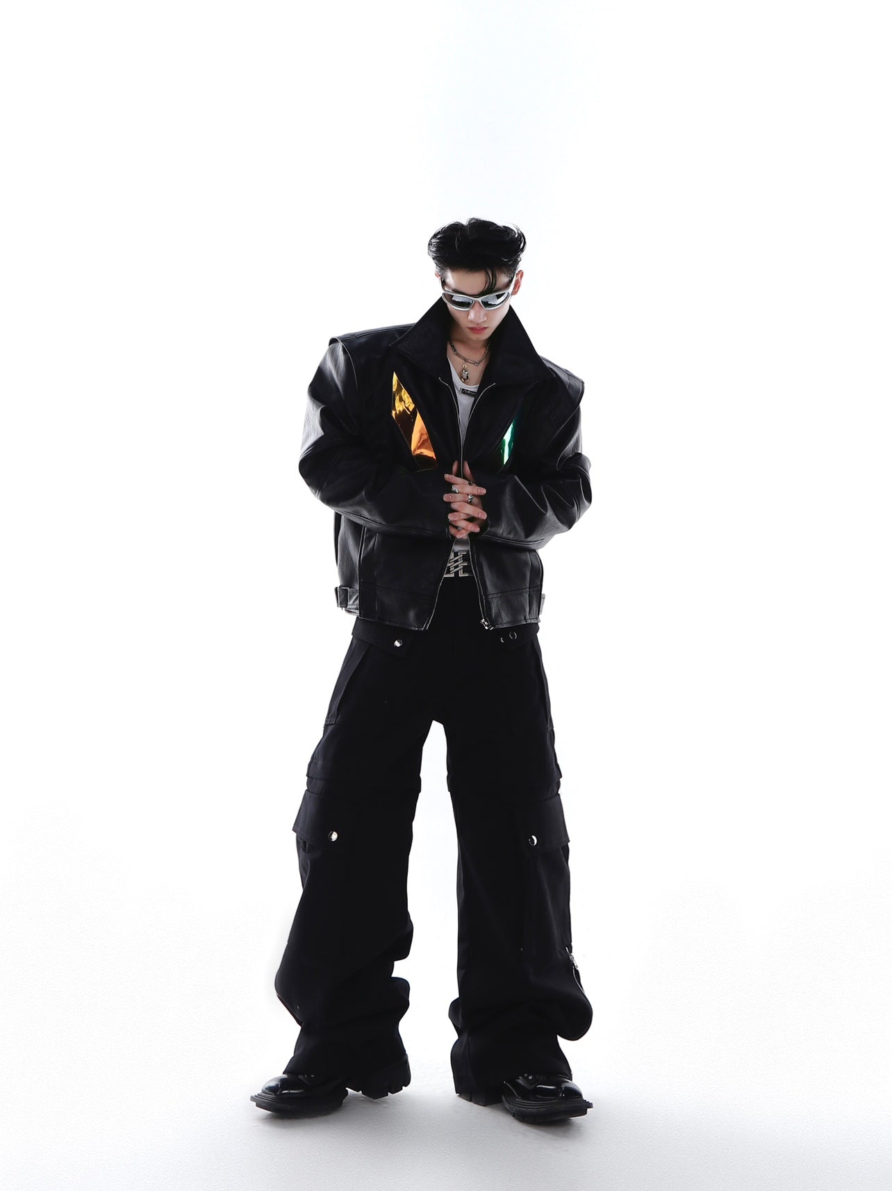 【23s Feb.】Knife Cut Cargo Pants-IYAMIUIO