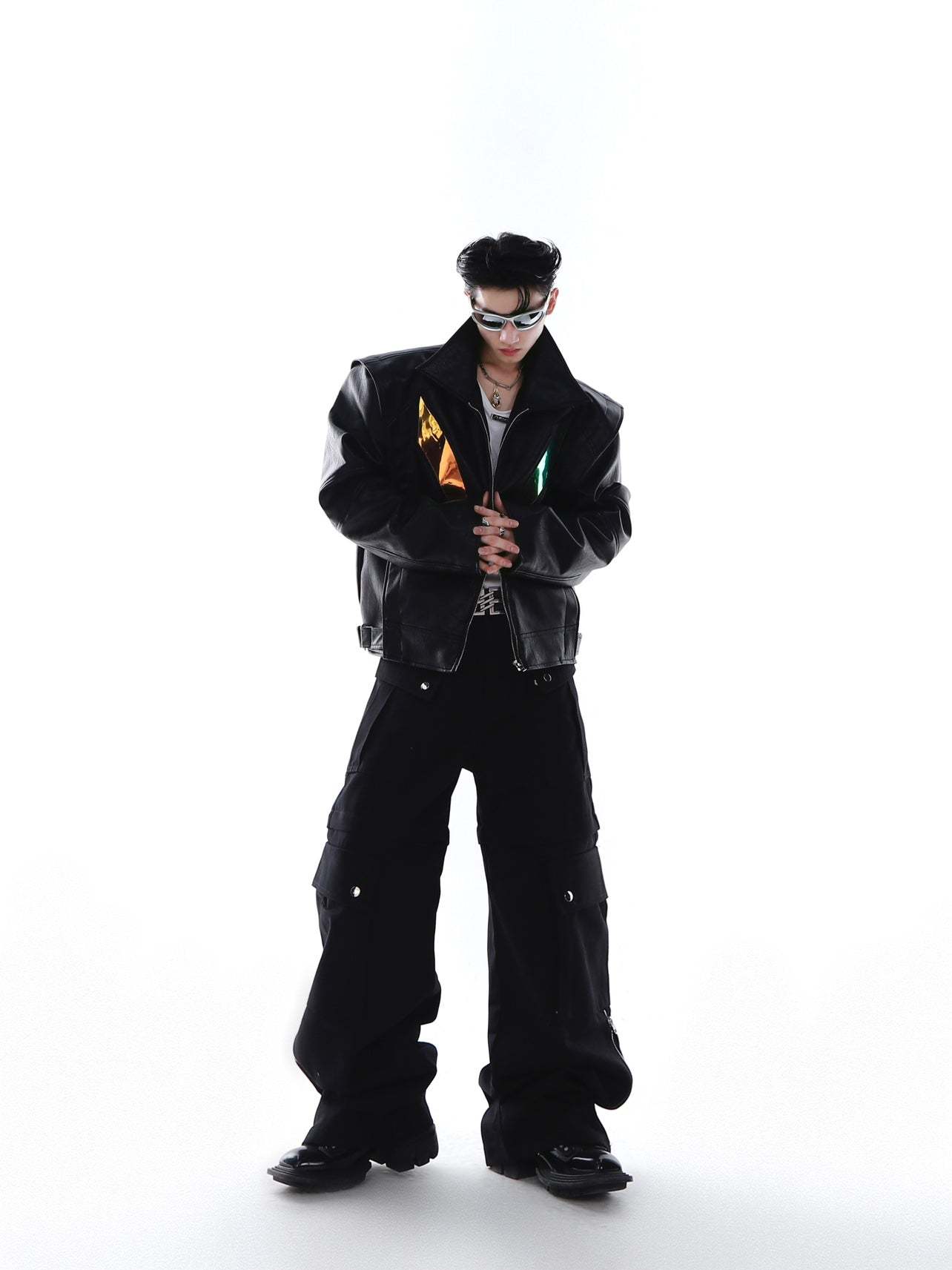 【23s Feb.】Knife Cut Cargo Pants-IYAMIUIO