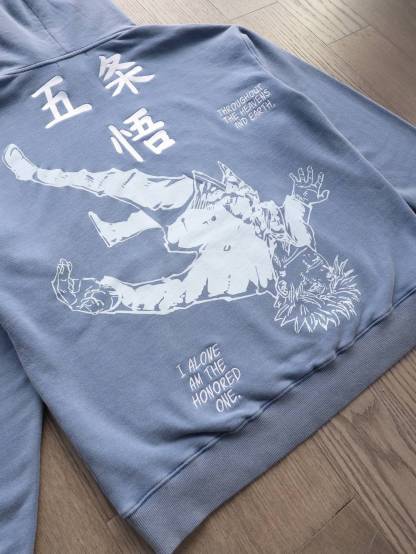 Gojo Embroidery Hoodie-JJK-IYAMIUIO