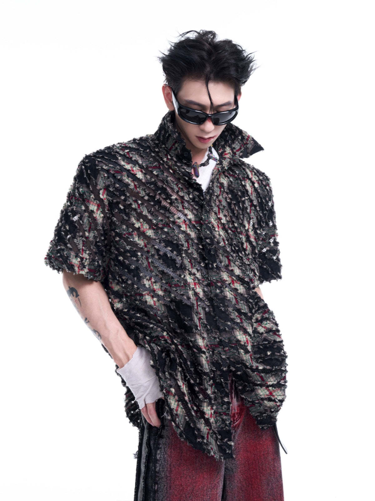 【24s Sep.】Detachable Sleeve Shirt-IYAMIUIO
